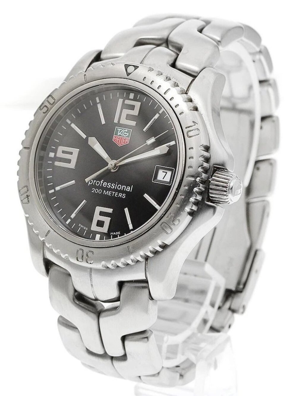 TAG HEUER Link WT1110 Date black Dial Quartz Men's Watch_944078